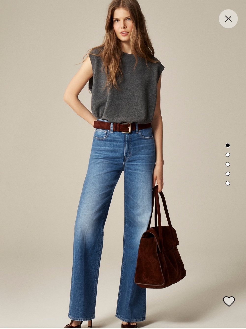 J. Crew High-Rise Denim Trouser Jean - Picture 11 of 14